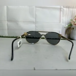 Versace | Accessories | Versacerimless Brow Bar Round  display picture 2